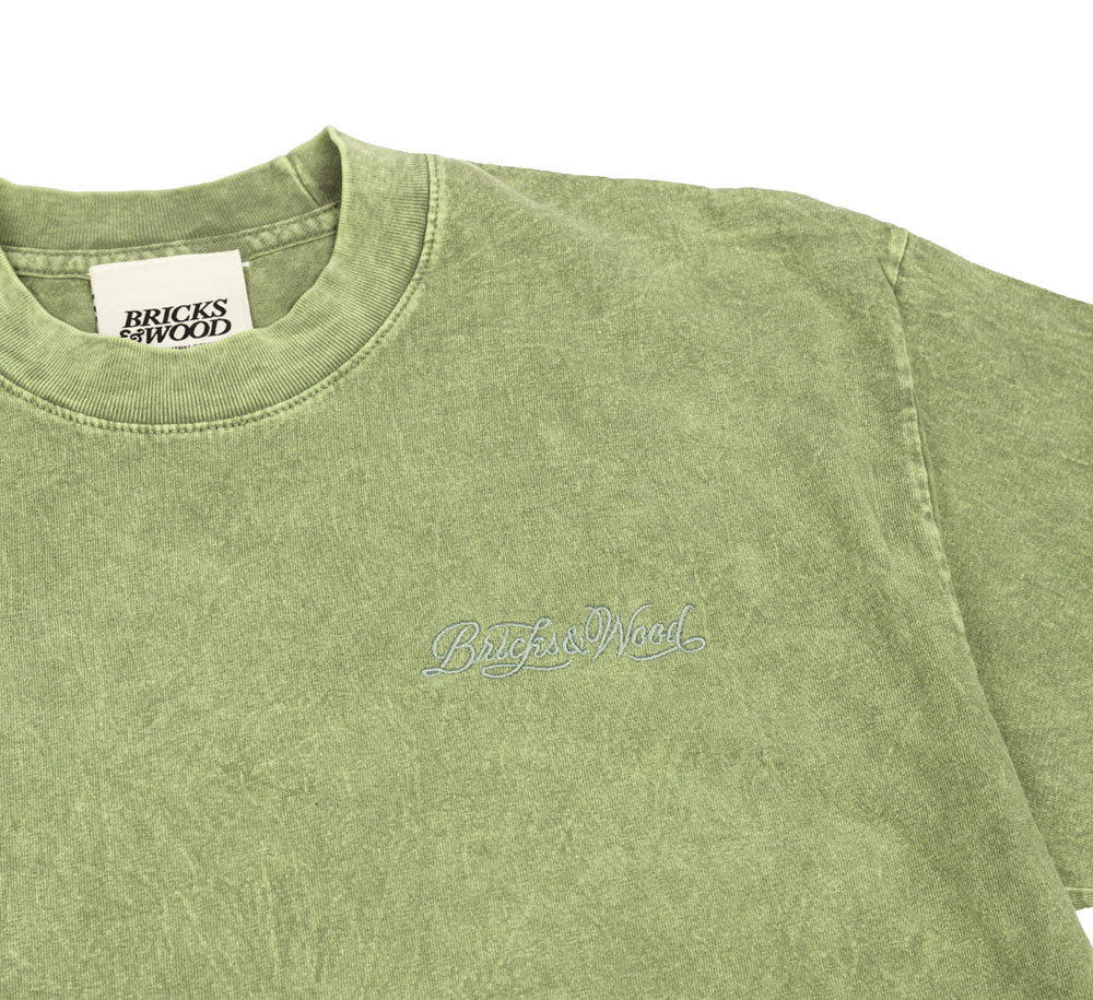 SCRIPT LOGO MINERAL WASH TEE - Image 2