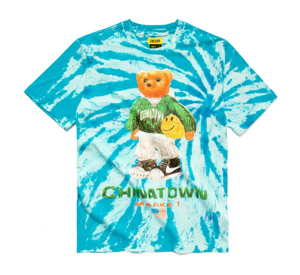 SMILEY SKETCH BASKETBALL BEAR TEE