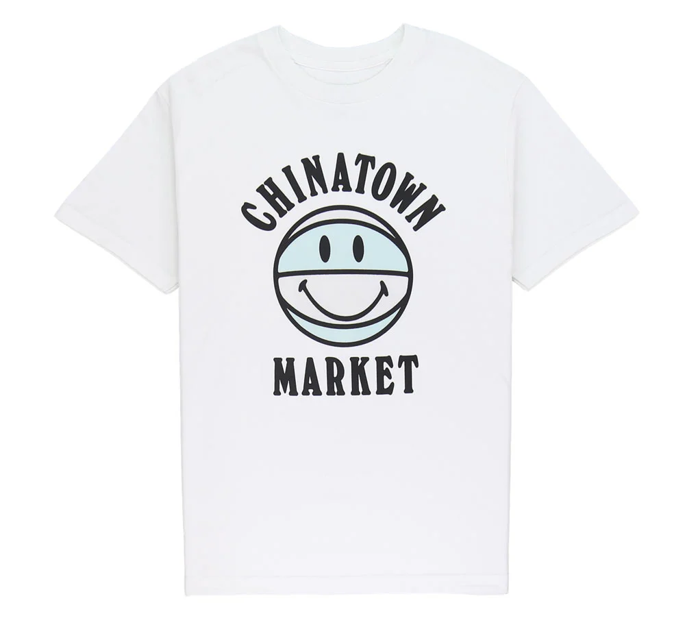 SMILEY UV BBALL TEE