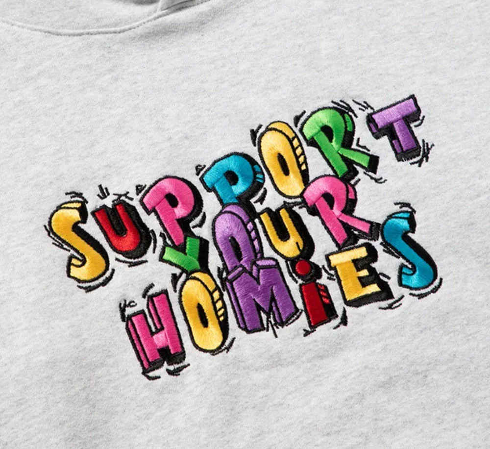 SUPPORT YOUR HOMIES HOODIE - Image 2
