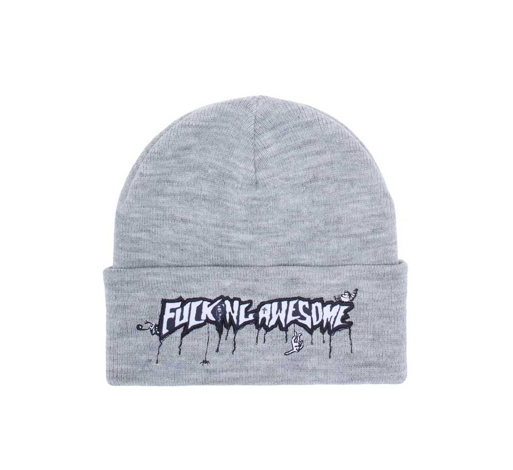 VIRGIN STAMP CUFF BEANIE