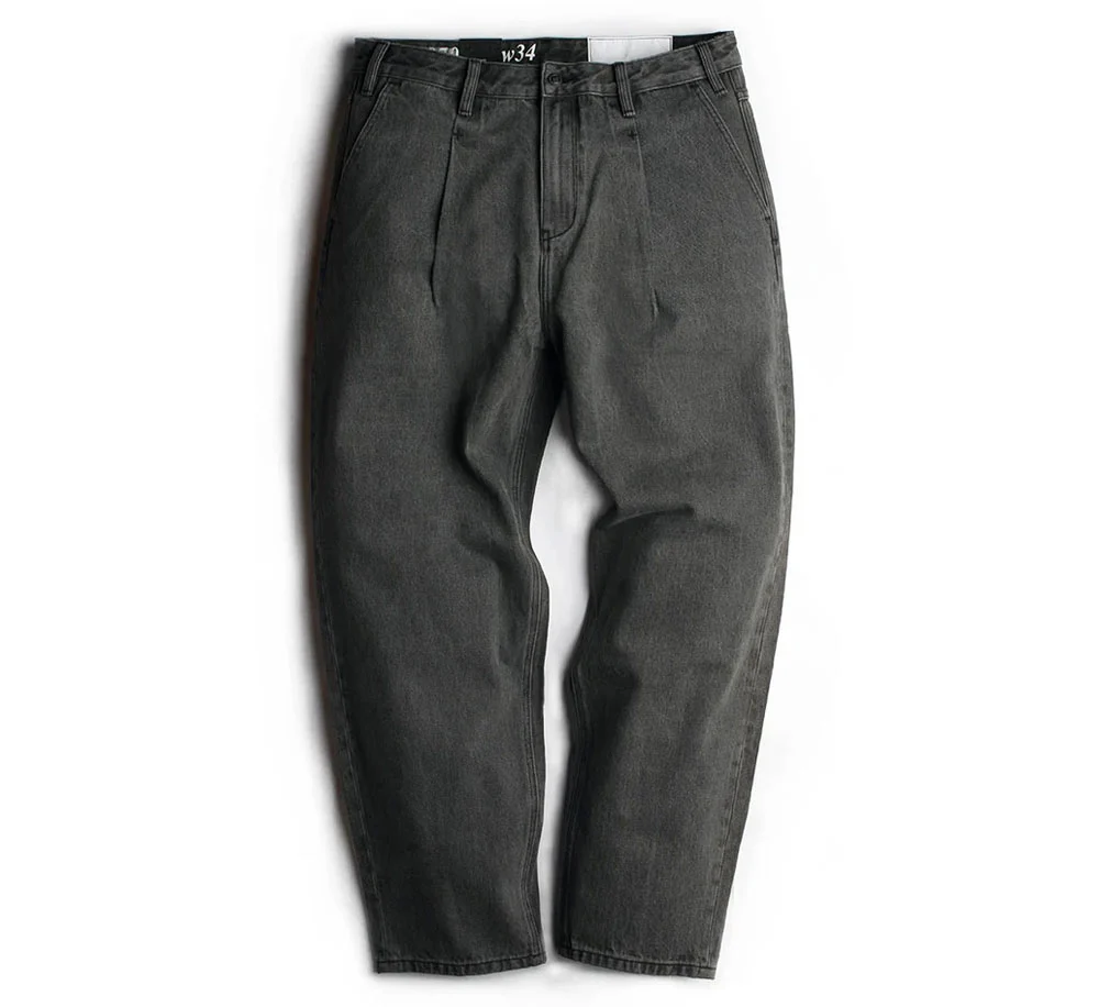 WIDE TAPERED FIT JEAN