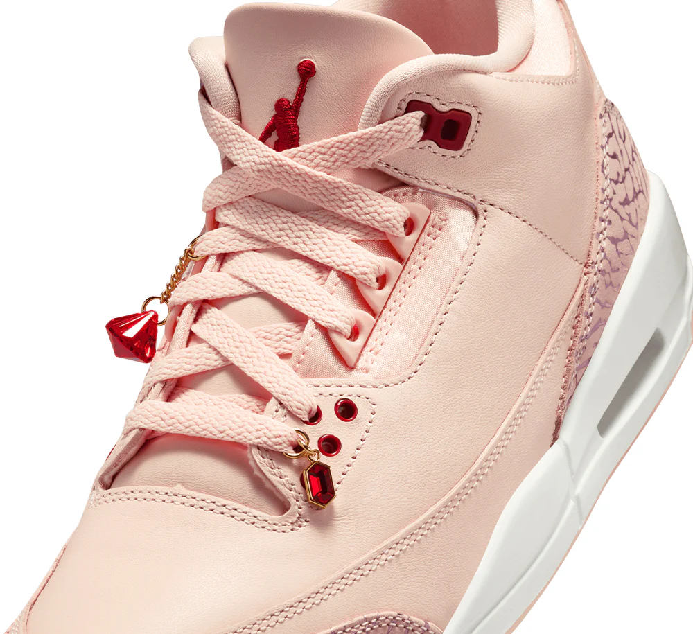 Women's Air Jordan 3 Retro "Vday" - Image 6