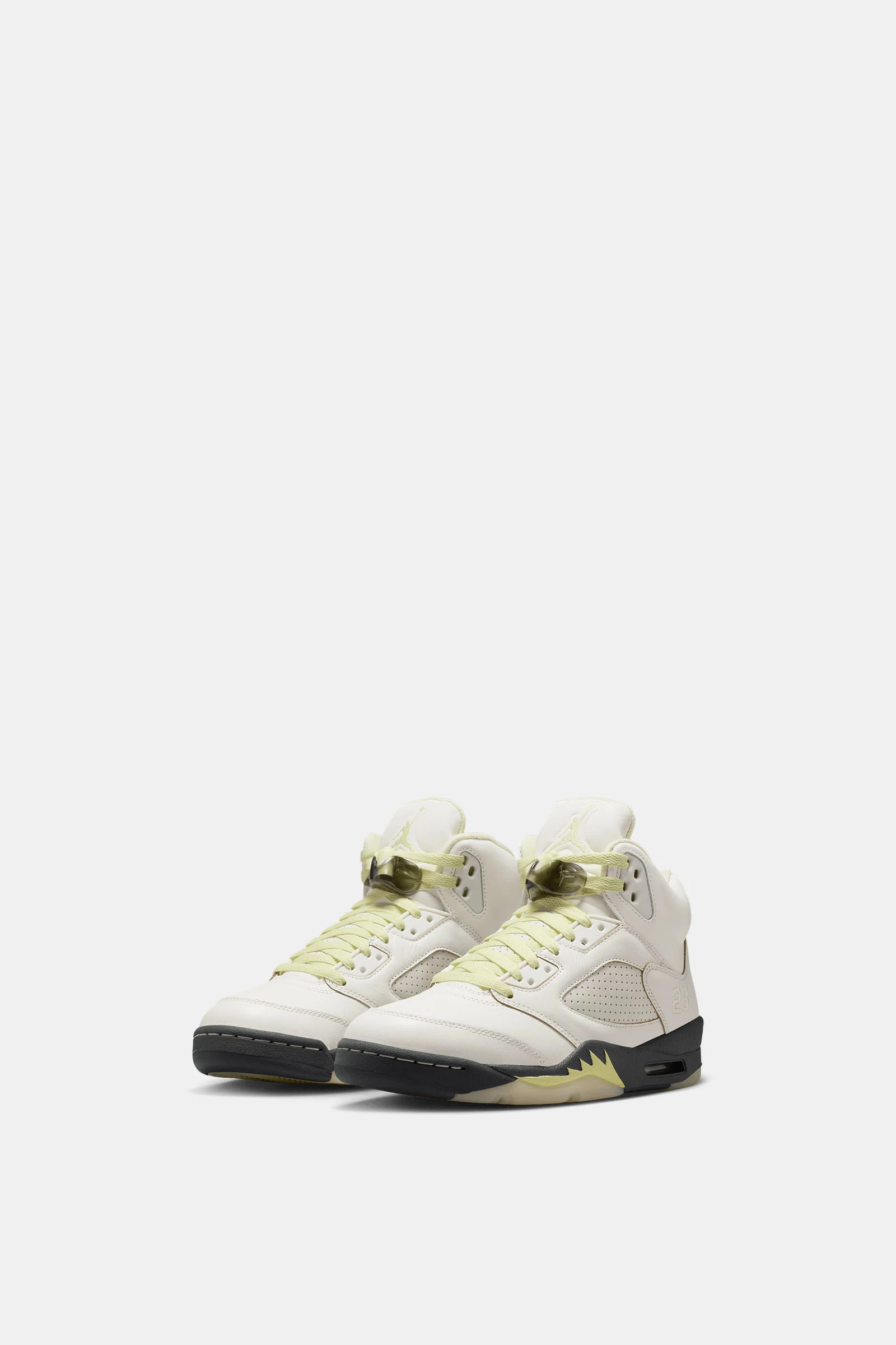 Women's Air Jordan 5 Retro "Luminous Green and Sail" - Image 2