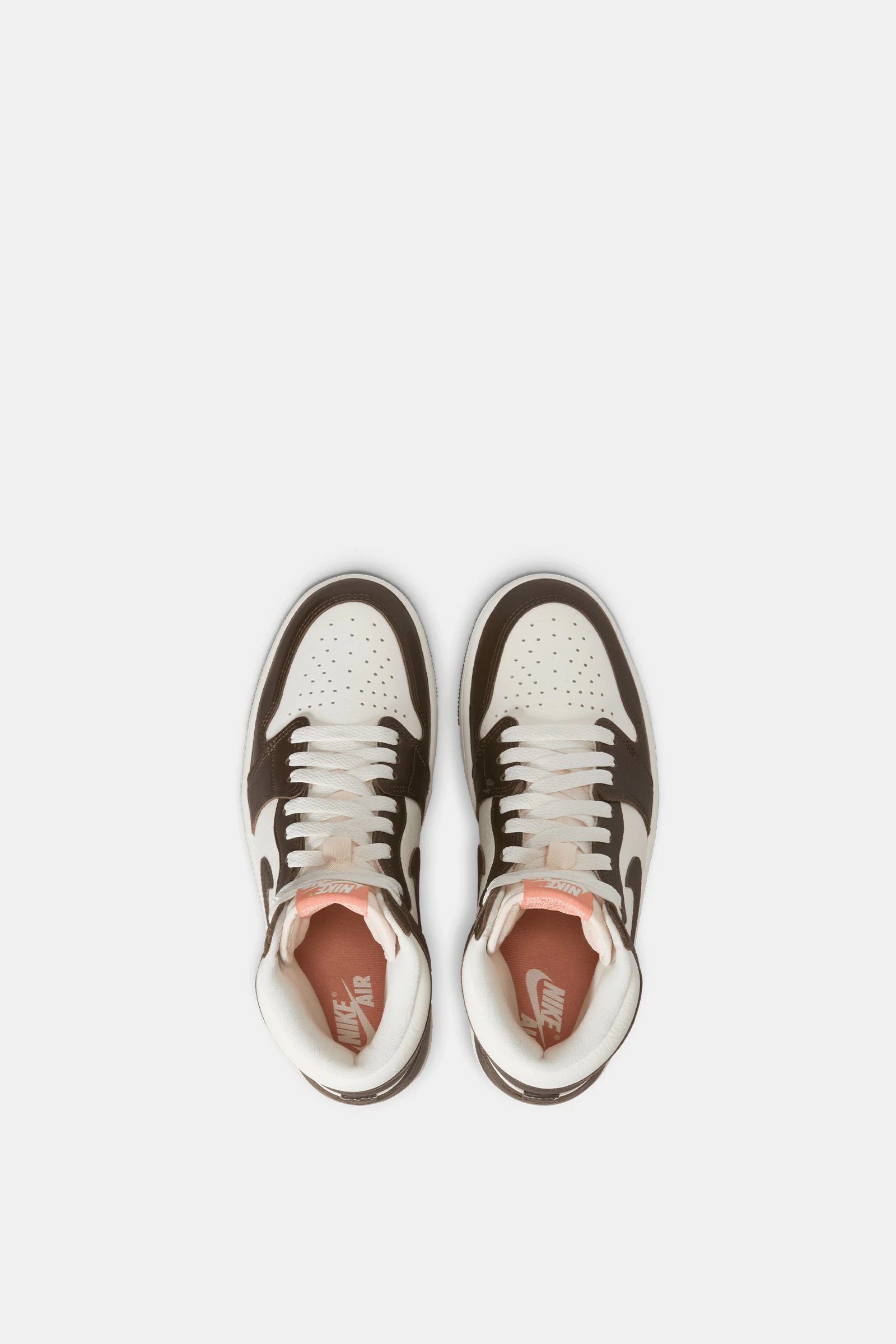 Womens Jordan 1 Retro High OG "Baroque Brown and Sail" - Image 5