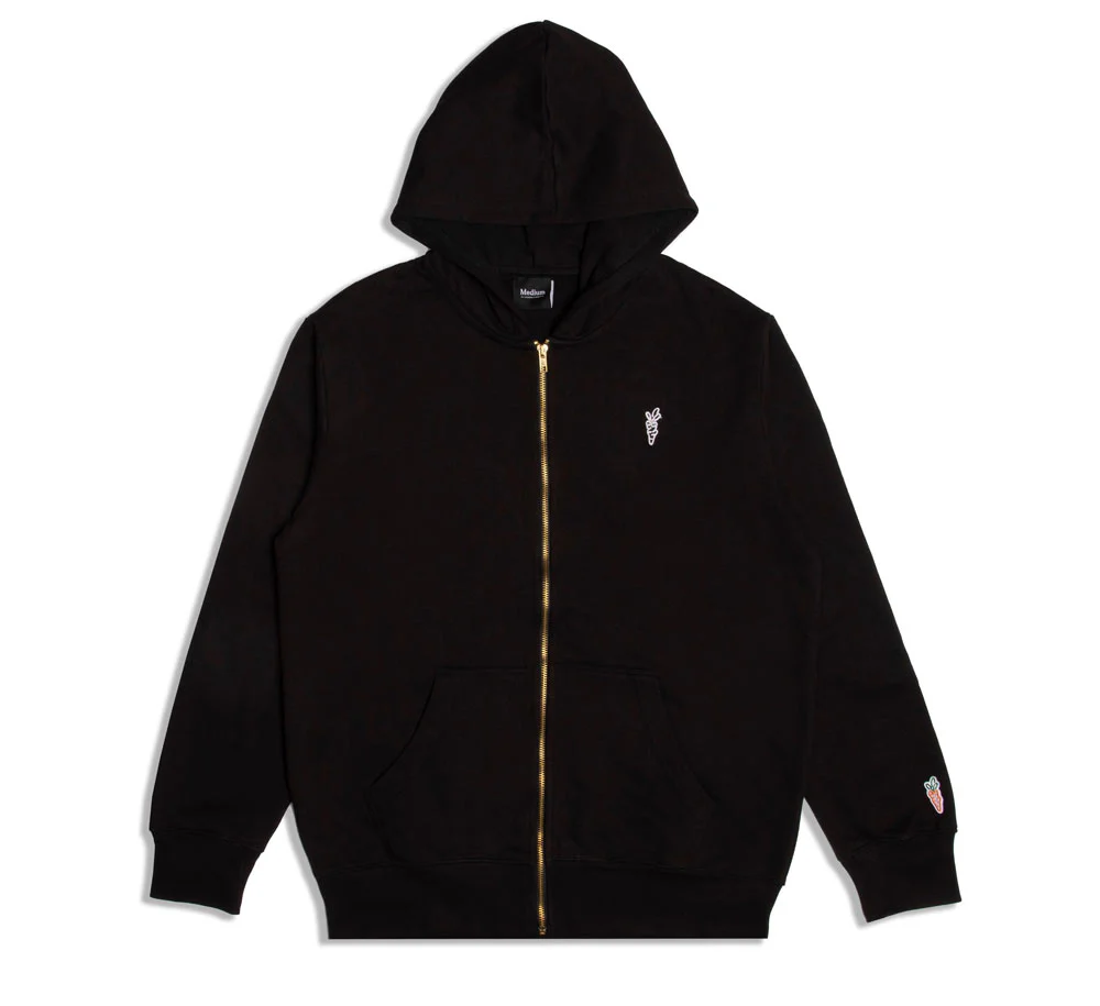 WORDMARK ZIP HOODIE